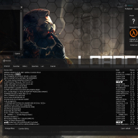 Action GUI with background