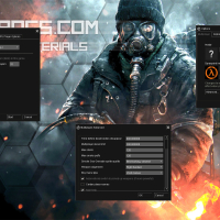 Flame Soldier GUI with background