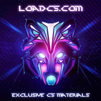 Futuristic Wolf GUI with background