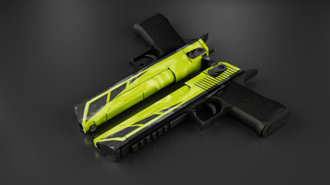 Handling pistols in CS 1.6