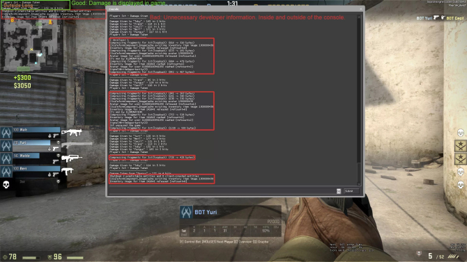 Useful CS 1.6 console commands