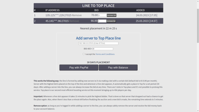 How to boost a Counter-Strike 1.6 server